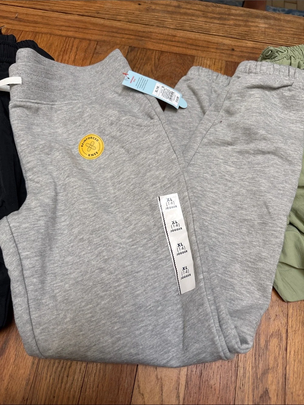 Kids Active pants  - Black, Gray & Sage